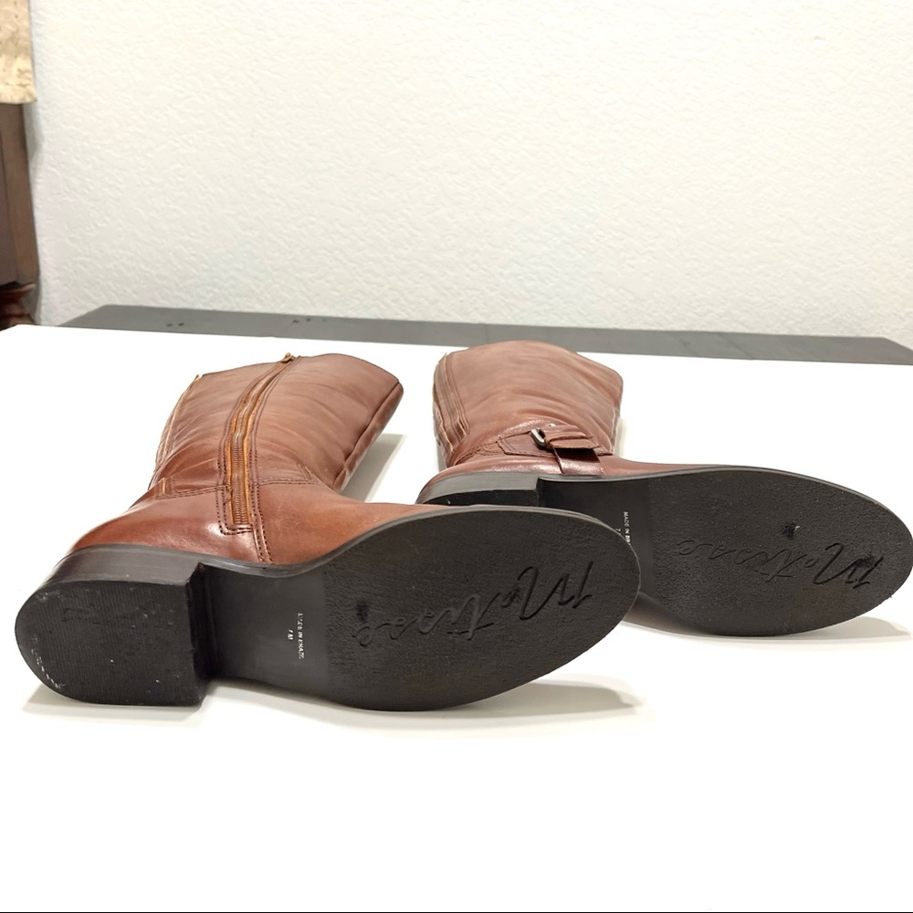 Mattise Fox Trot Knee-High Brown Leather Size 7M - Picture 10 of 10